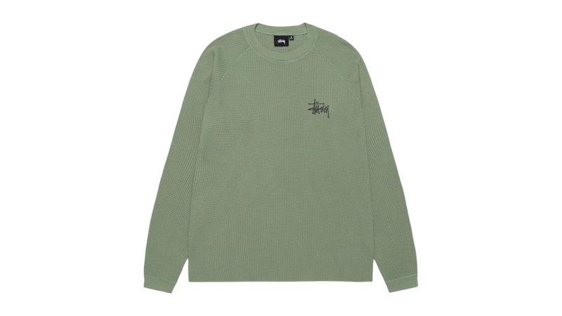 Stussy Basic Thermal Sage