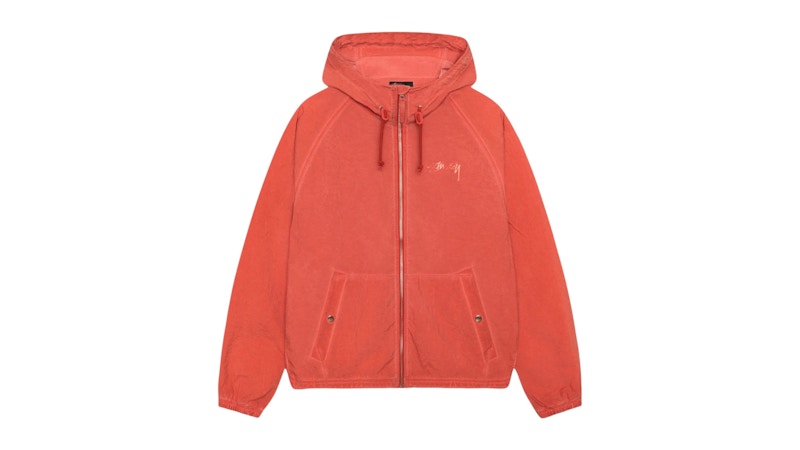 Stussy Beach Garment Dyed Shell Red
