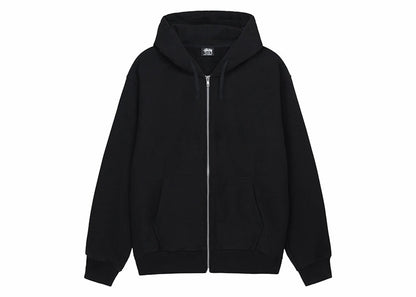 Stussy Beach Roots Zip Hoodie Black