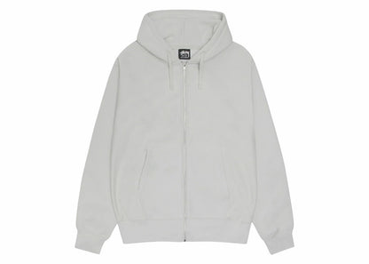 Stussy Beach Roots Zip Hoodie Fog
