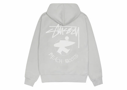 Stussy Beach Roots Zip Hoodie Fog