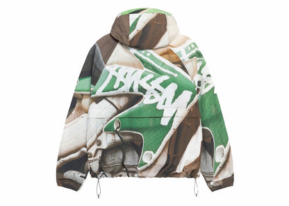 Stussy Beach Shell Jacket Baja Print