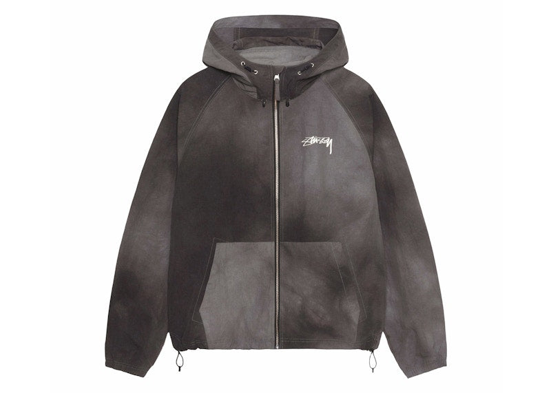 Stussy Beach Wave Dye Shell Black