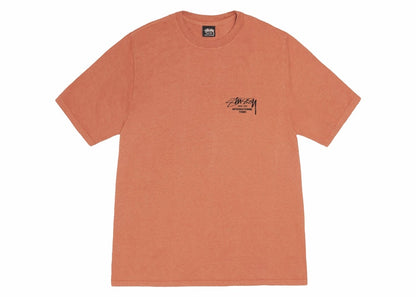Stussy Beat Sounds Pigment Dyed Tee Rust