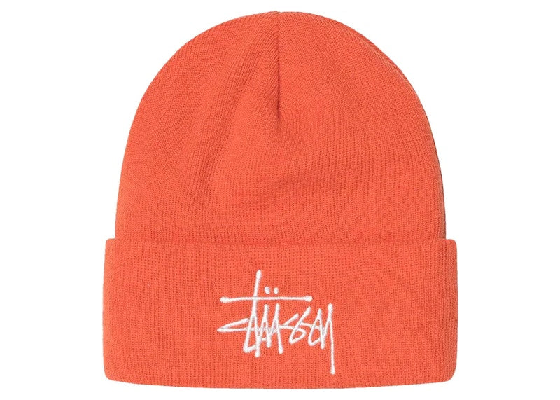 Stussy Big Basic Thinsulate Beanie Orange
