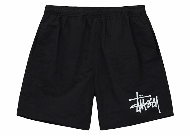 Stussy Big Basic Water Short Black