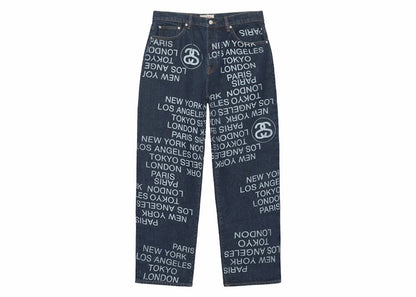 Stussy Big Ol' Denim City Link Jean One Wash