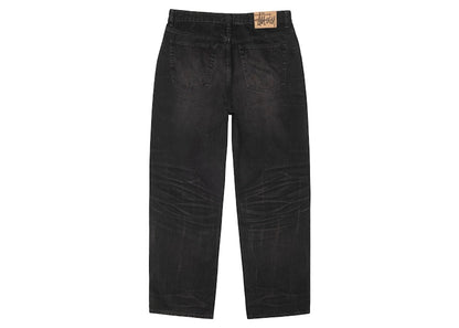 Stussy Big Ol' Jean Vintage Wash Denim Black