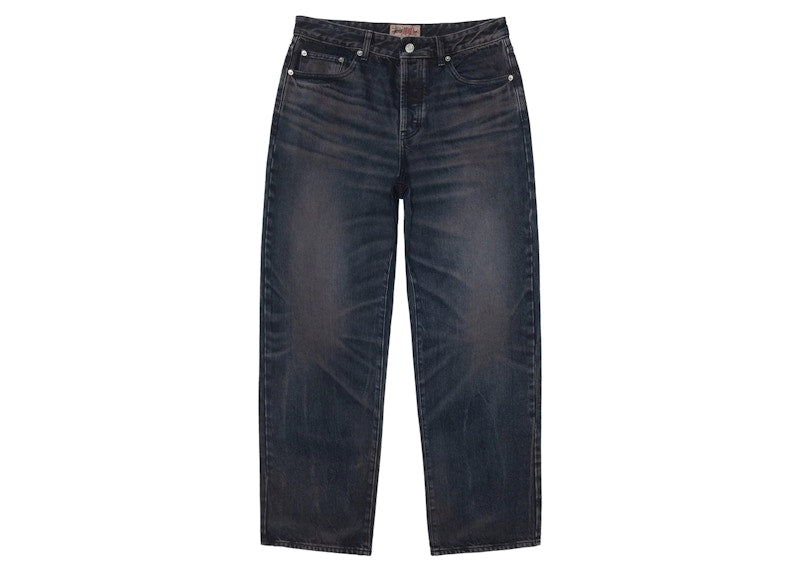 Stussy Big Ol' Jean Vintage Wash Denim Blue