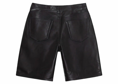 Stussy Big Ol' Leather Short Black
