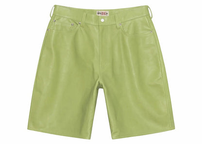 Stussy Big Ol' Leather Short Lime