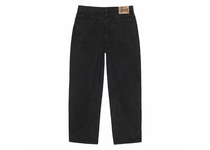 Stussy Big Ol' Needlepunch Canvas Jean Black
