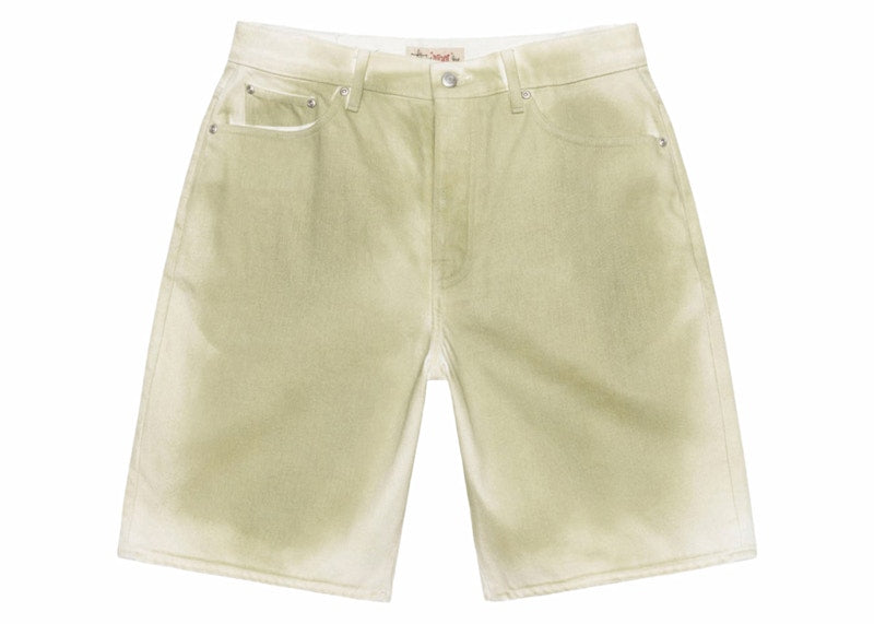 Stussy Short Spray Dye Big Ol' Short Olive