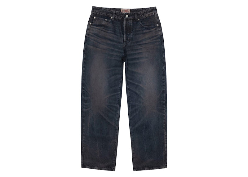 Stussy Big Ol' Vintage Wash Denim Jean Blue
