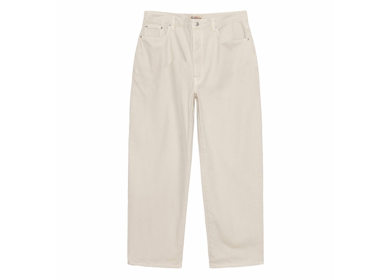 Stussy Big Ol Washed Canvas Jean Vintage Natural