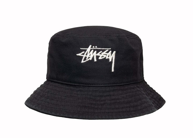 Stussy Big Stock Bucket Hat Black