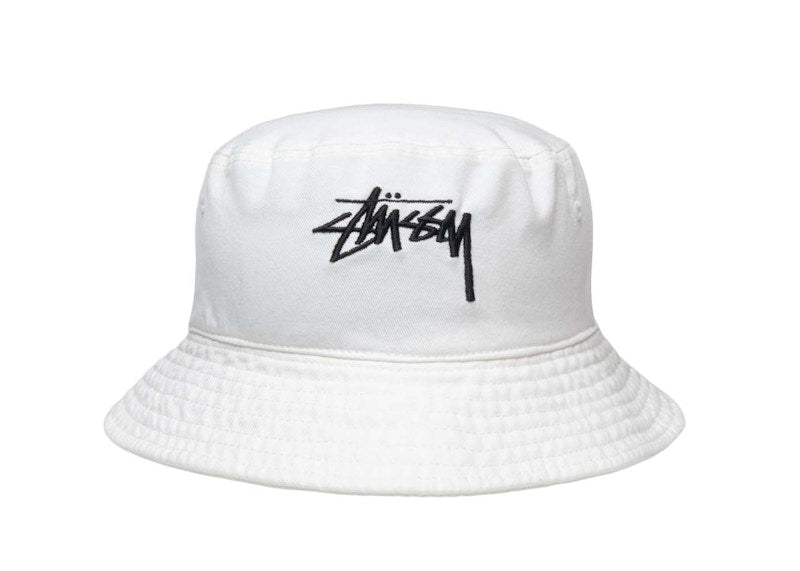 Stussy Big Stock Bucket Hat Natural
