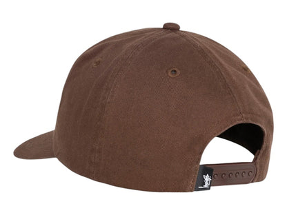 Stussy Big Stock Mid Depth Cap Chocolate