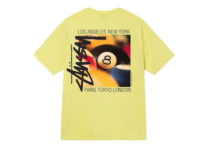 Stussy Billiards Tee Yellow