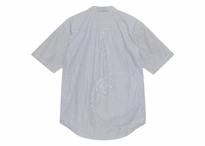 Stussy Boxy S/S Stripe 8 Ball Shirt Navy