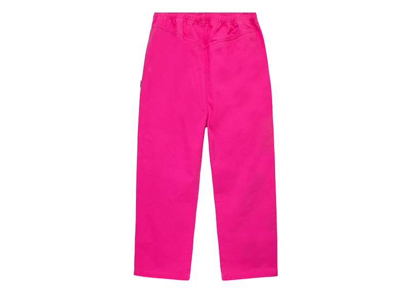 Stussy Brushed Beach Pant Hot Pink