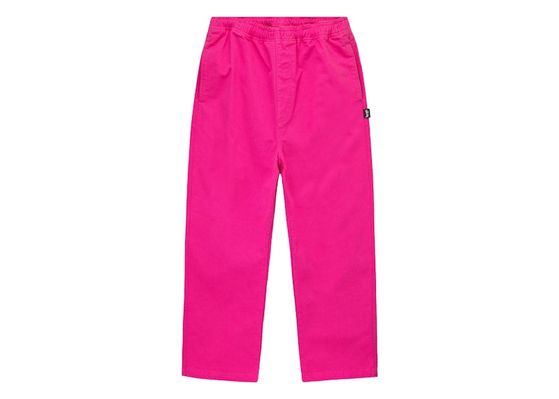 Stussy Brushed Beach Pant Hot Pink