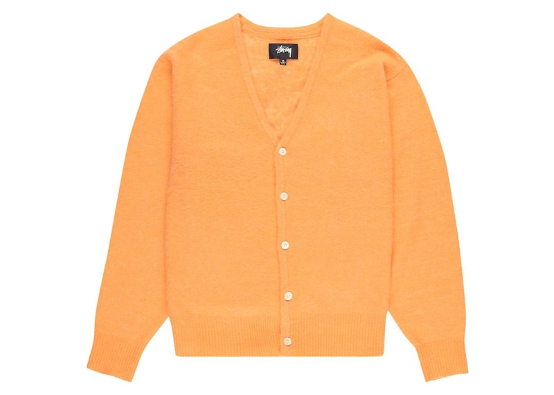 Stussy Brushed Cardigan Peach