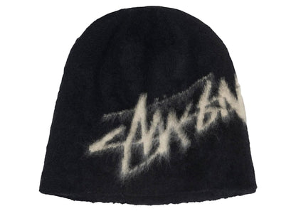 Stussy Brushed Out Stock Skullcap Black