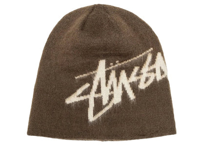 Stussy Brushed Out Stock Skullcap Brown