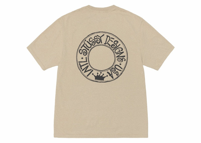 Stussy Buana Pigment Dyed Tee Khaki