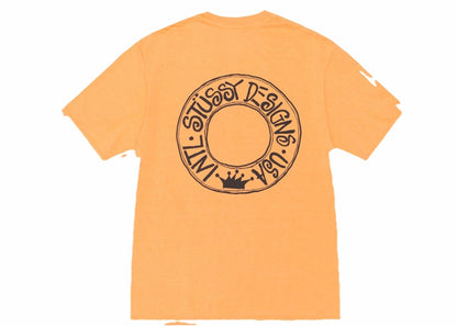 Stussy Buana Pigment Dyed Tee Orange