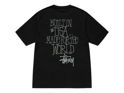 Stussy Built In USA Pigment Dyed Tee Black