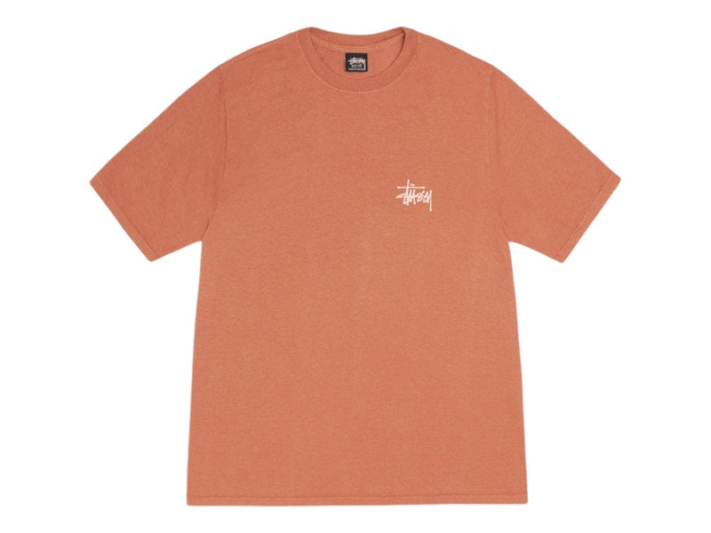 Stussy Built In USA Pigment Dyed Tee Rust