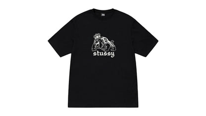 Stussy Bulldog Tee Black