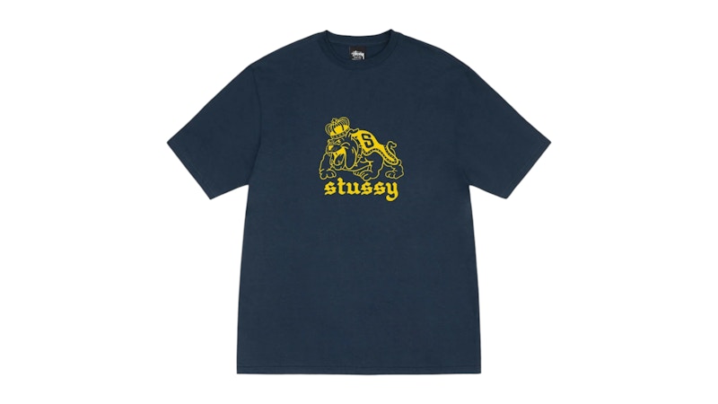 Stussy Bulldog Tee Navy