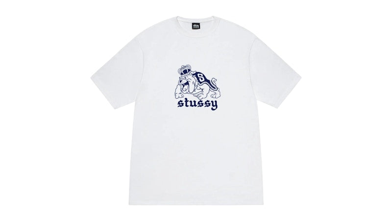Stussy Bulldog Tee White