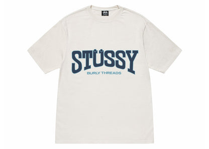 Stussy Burly Threads Pigment Dyed Tee Natural
