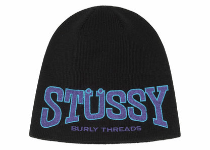 Stussy Burly Threads Skullcap Black