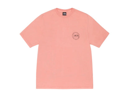 Stussy C Thru Pigment Dyed Tee Coral
