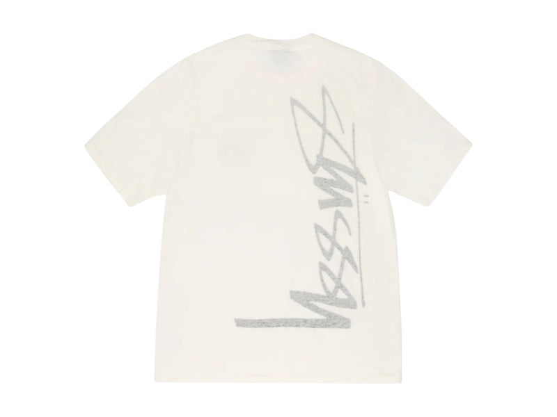 Stussy C Thru Pigment Dyed Tee Natural