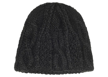 Stussy Cable Knit Skullcap Black