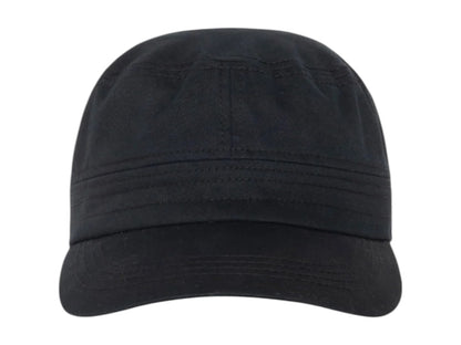 Stussy Cadet Helvetica Logo Cap Black