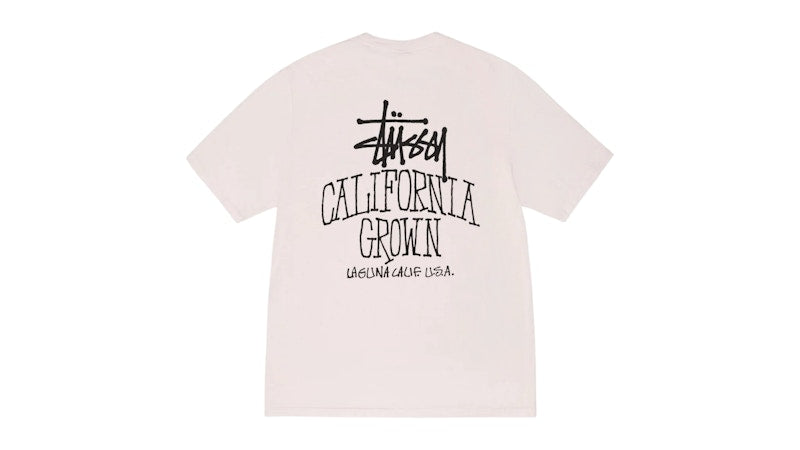 Stussy Cali Grown Pigment Dyed Tee Blush