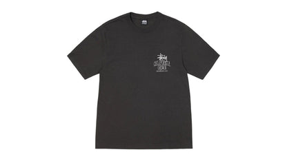 Stussy Cali Grown Pigment Dyed Tee Faded Black