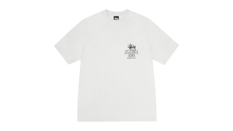 Stussy Cali Grown Pigment Dyed Tee Natural