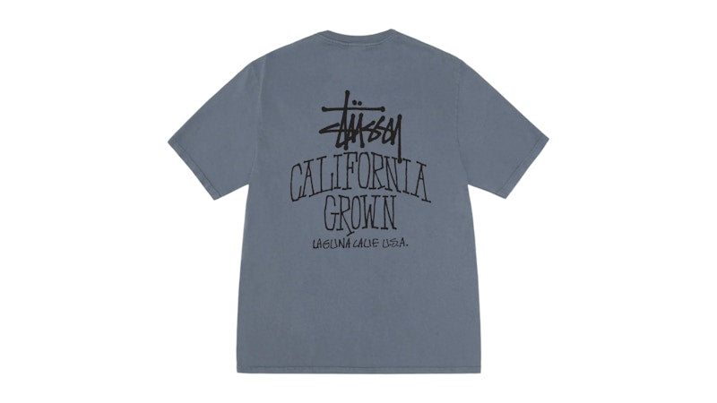 Stussy Cali Grown Pigment Dyed Tee Navy