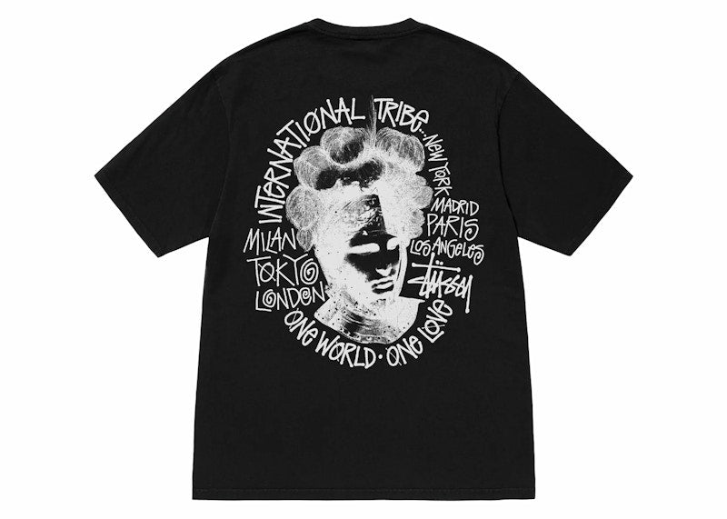 Stussy Camelot Pigment Dyed T-shirt Black