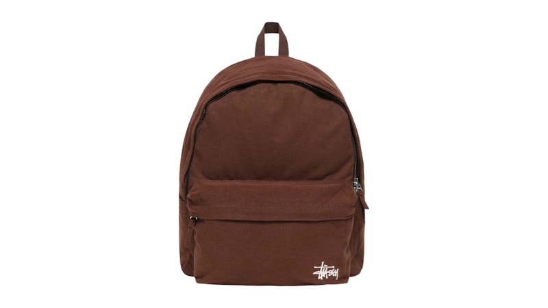 Stussy Canvas Backpack Brown