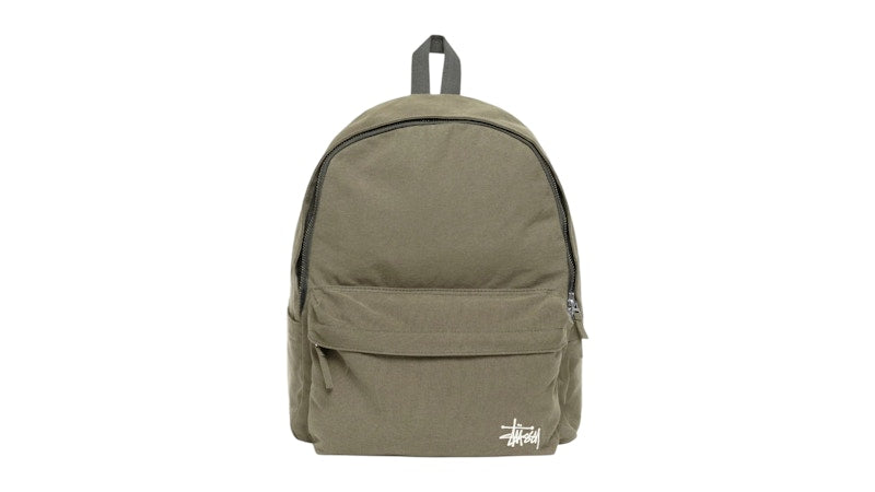 Stussy Canvas Backpack Green