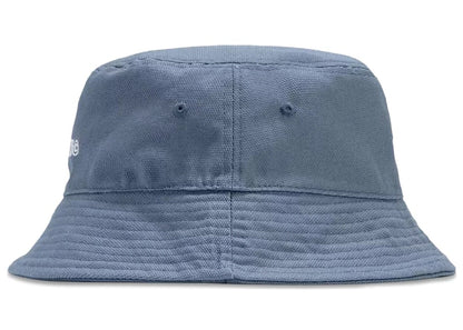 Stussy Canvas Wide Brim Bucket Hat Light Blue